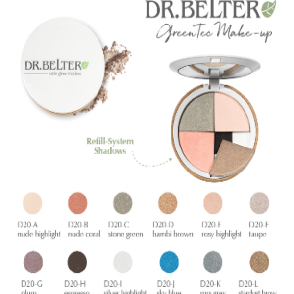 refill satin glow shadow - Szemhéjpúder D20-H espresso