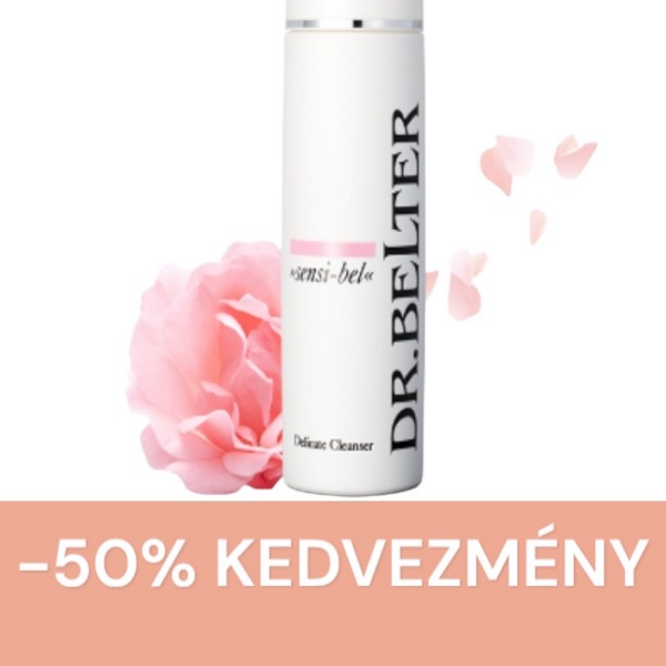 50% kedvezmény Delicate Cleanser 200 ml - sensi-bel - Olajmentes