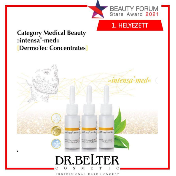 DermoTec contrentrate Hyaluronic Radiance 3x9ml - gépi kezeléshe