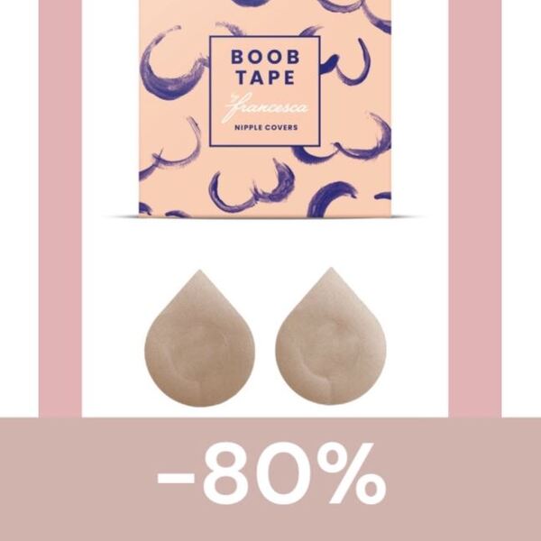 -80% KEDVEZMÉNY Light Nipple Covers - világos mellbimbó tapasz