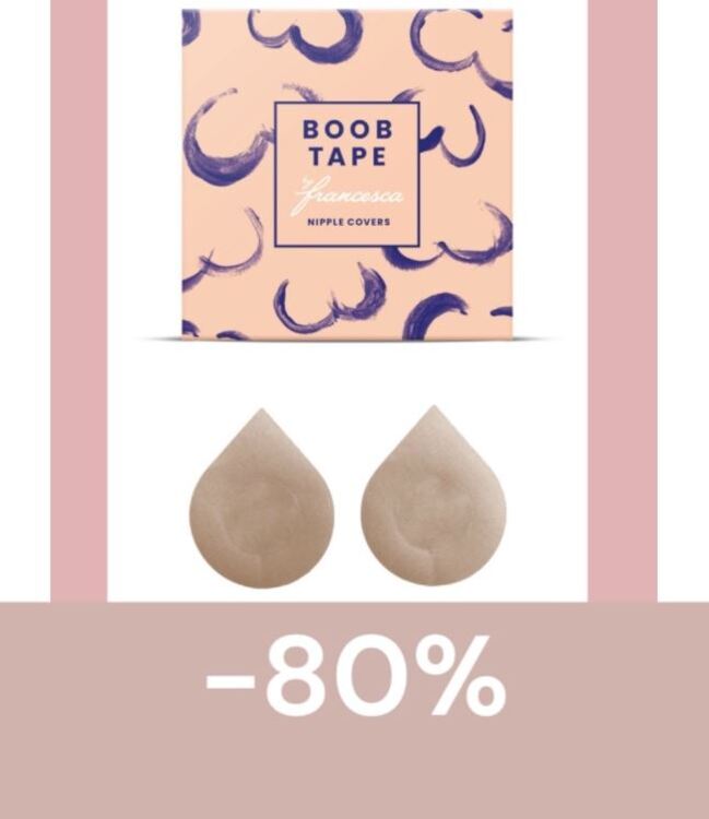 -80% KEDVEZMÉNY Light Nipple Covers - világos mellbimbó tapasz