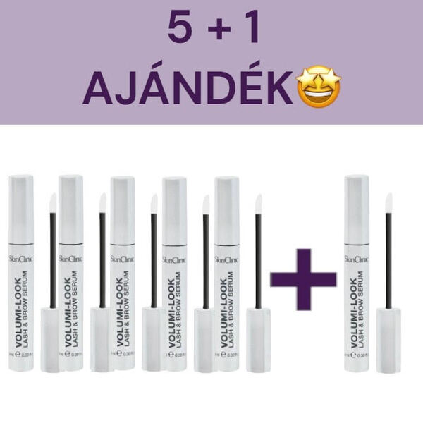 Lash&Brow serum - 5x9ml +1 ajándék