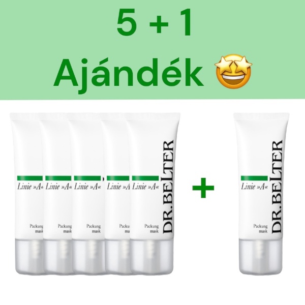 Mask 5x50ml + 1 ajándék - Linie A - Krém mask