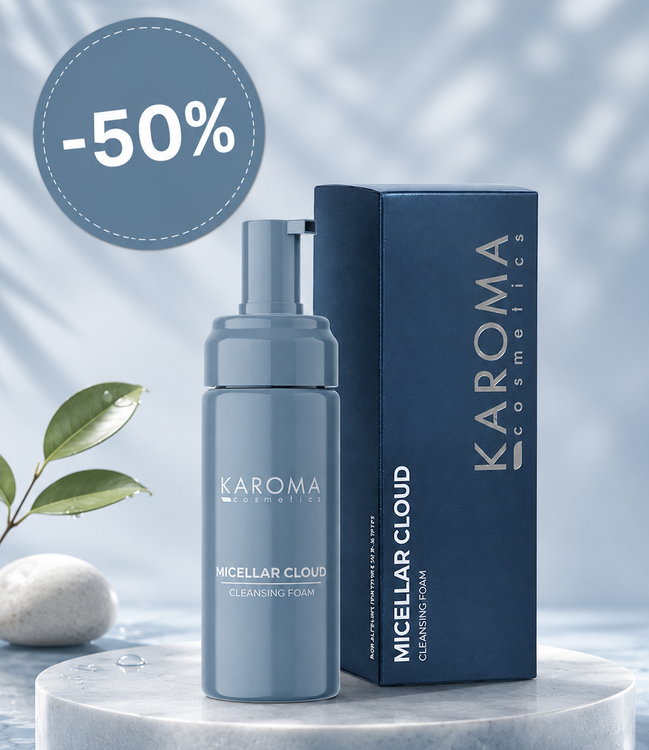 -50% MICELLAR CLOUD - Arctisztító hab  150ml