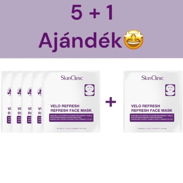xxx Refresh Face Mask - Frissítő Arc Maszk 5x30 ml + 1 ajándék