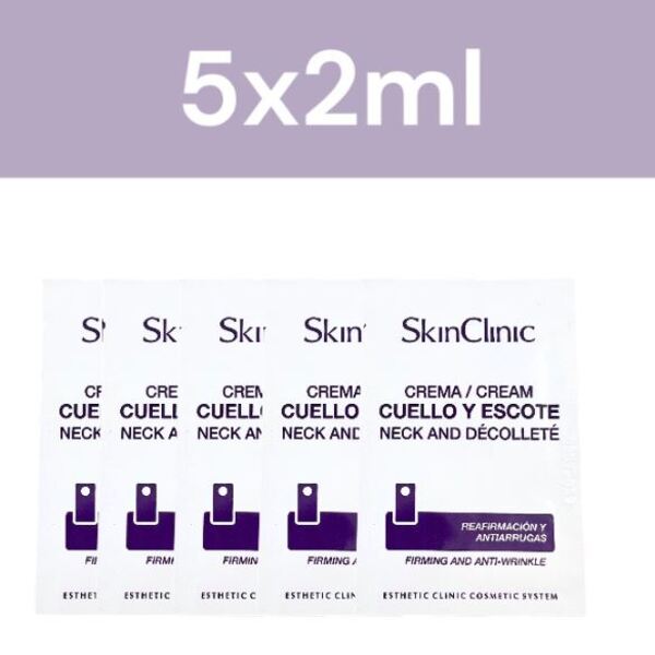 Neck And Decolleté Cream - Nyak és Dekoltázs Krém - 5x2ml termék