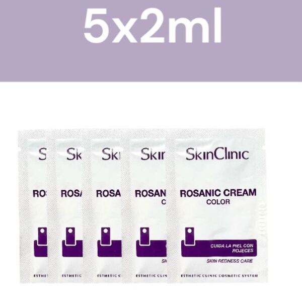 Rosanic Cream Color - Rozácea színezett krém - 5x2ml termékminta