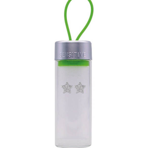 Csillogó Fehér Csillag, Natúr 6mm TUBE CUBE 1410-75 TB3544WSTX