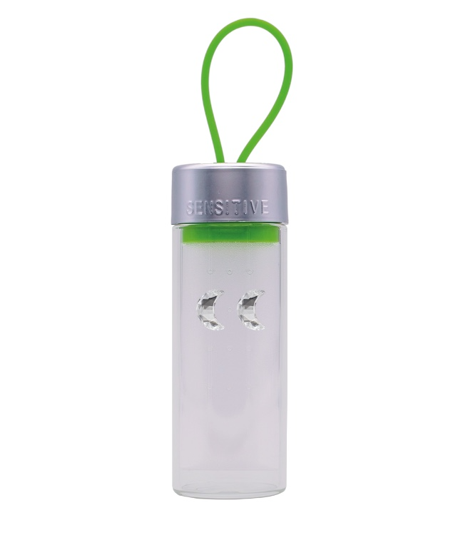 Félhold Kristály, Natúr 5x8mm TUBE CUBE 1428-75 TB653WSTX