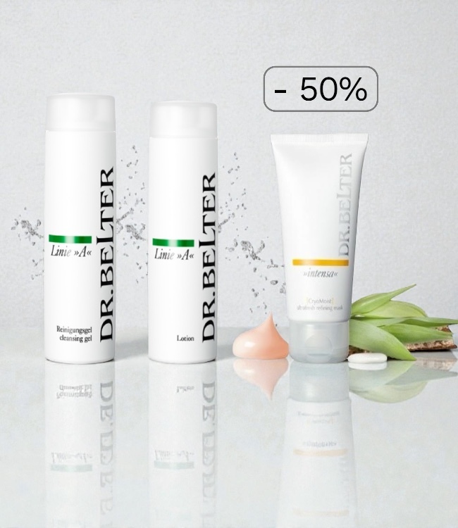 Line A Tisztító & Tonizáló Arcápoló Szett