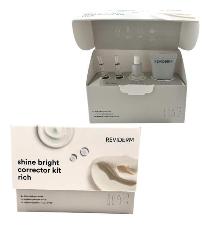 Shine bright corrector kit rich